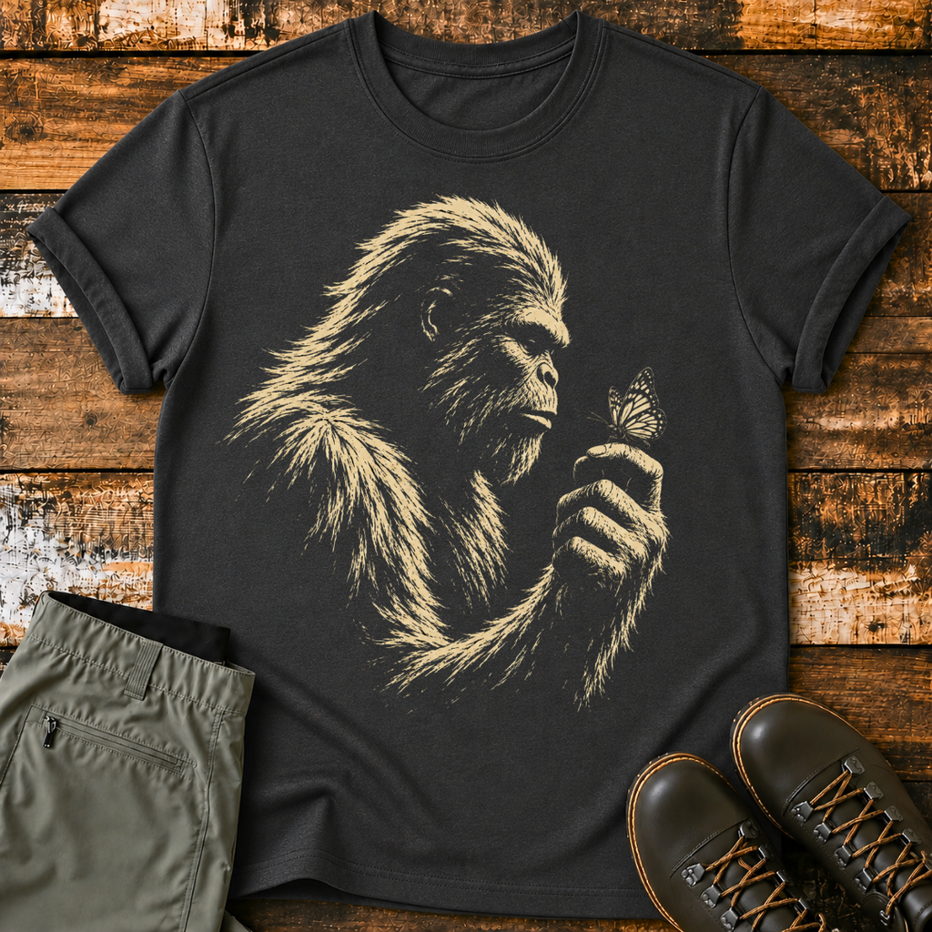 A Sasquatch & A Butterfly T-Shirt
