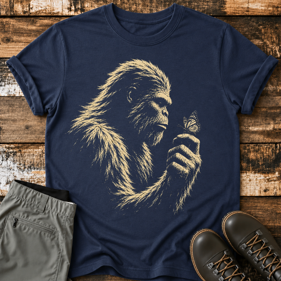 A Sasquatch & A Butterfly T-Shirt
