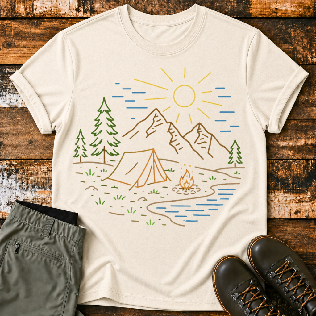 Lakeside Campfire T-Shirt