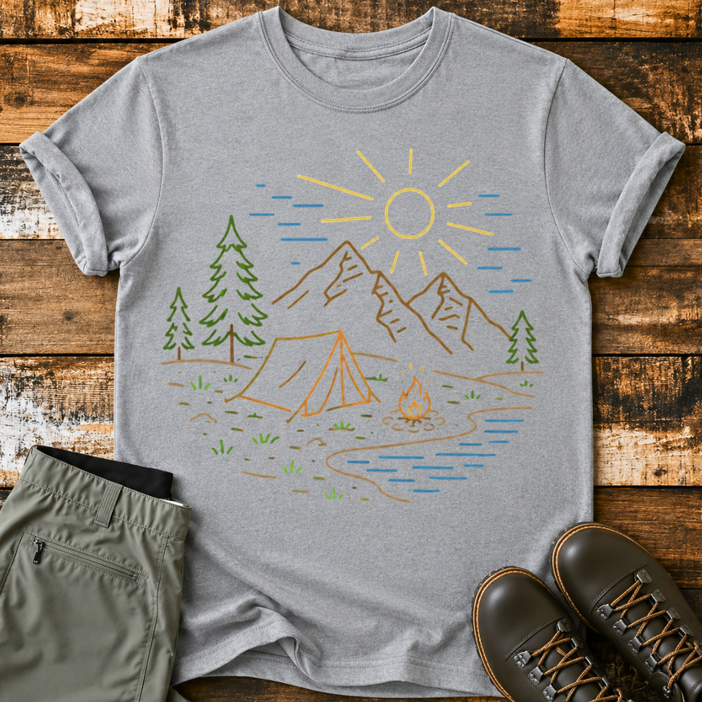 Lakeside Campfire T-Shirt