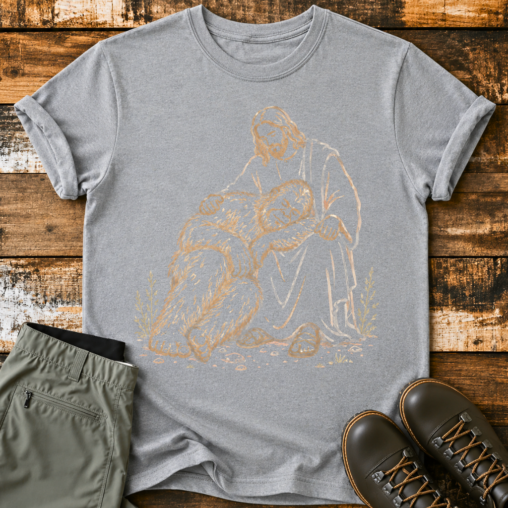 Bigfoot and Jesus T-Shirt
