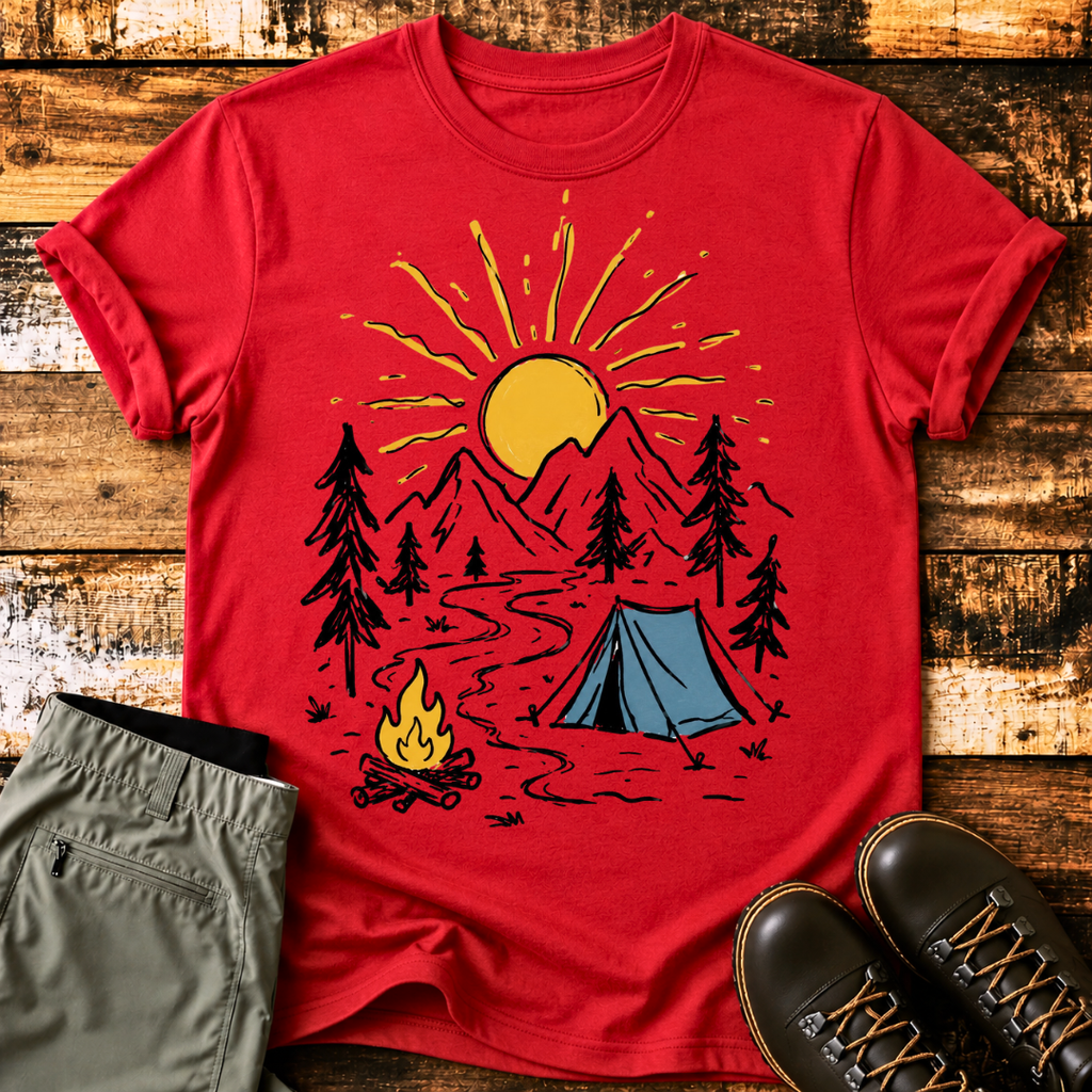 First Grade Campsite T-Shirt