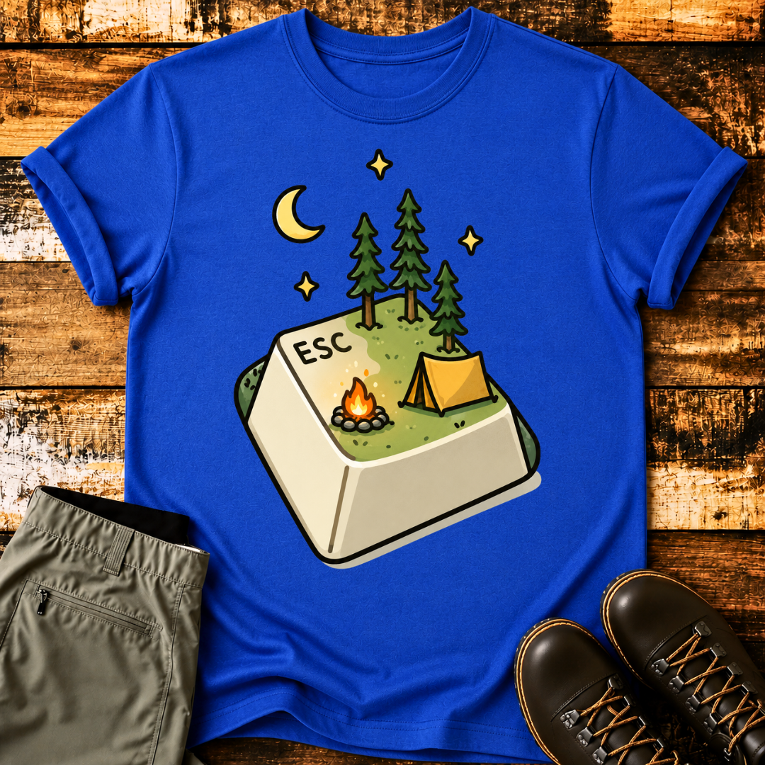 Escape Button T-Shirt