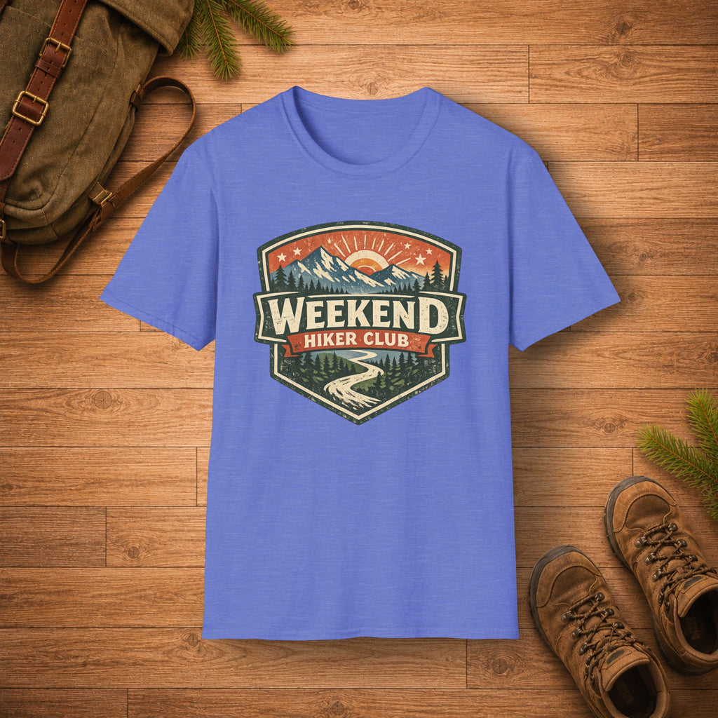 Retro WeekenD Hiker Club T-Shirt
