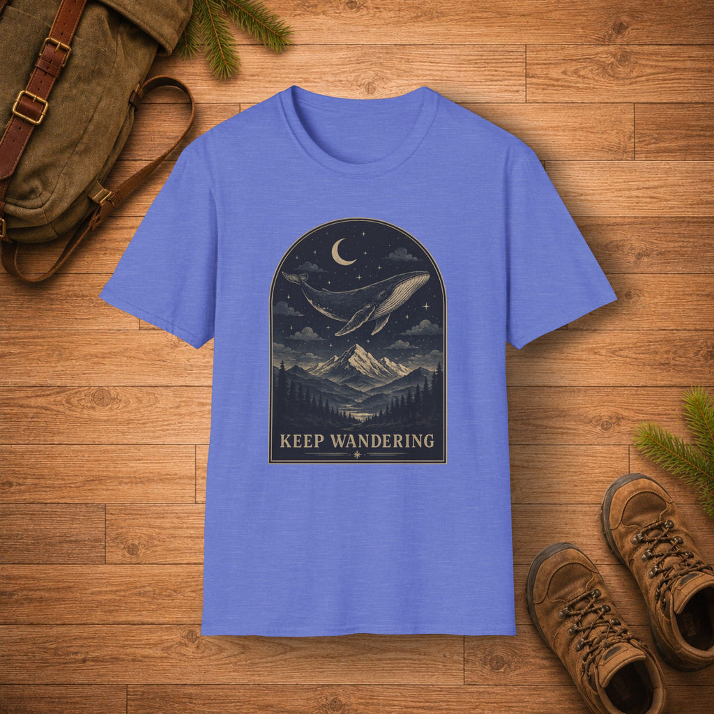 Keep Wandering Whale T-Shirt