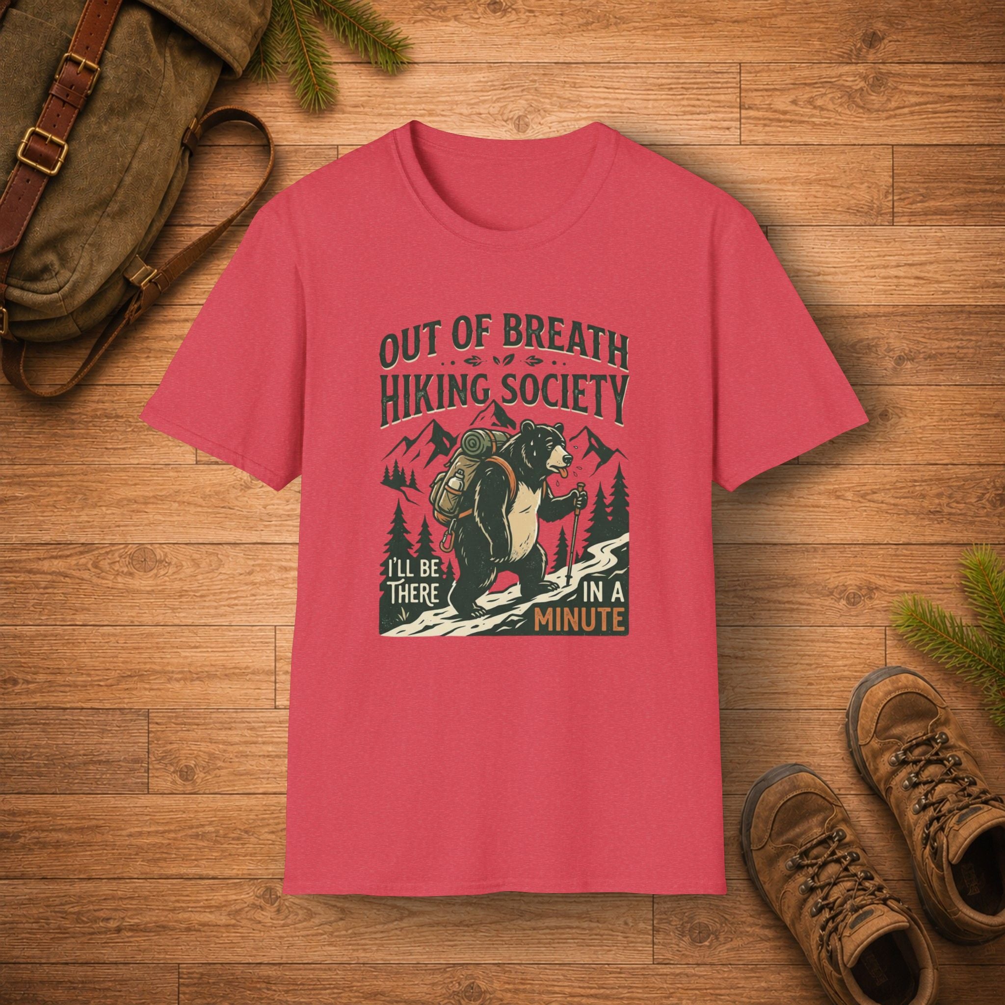 Out Of Breath Bear T-Shirt