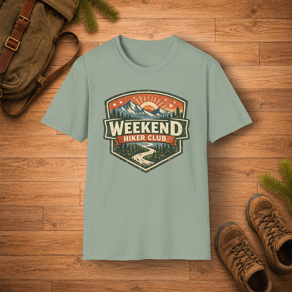 Retro WeekenD Hiker Club T-Shirt