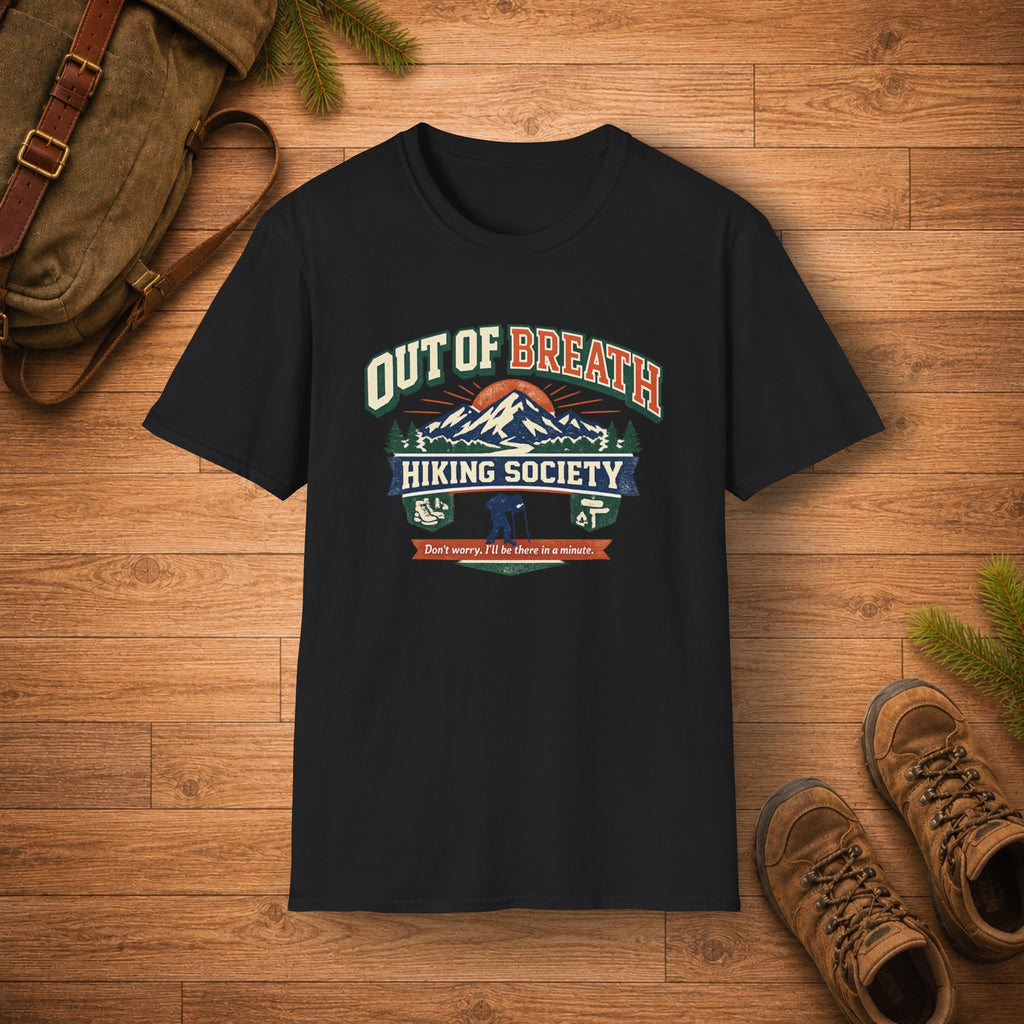 Out Of Breath, Hiking Society T-Shirt