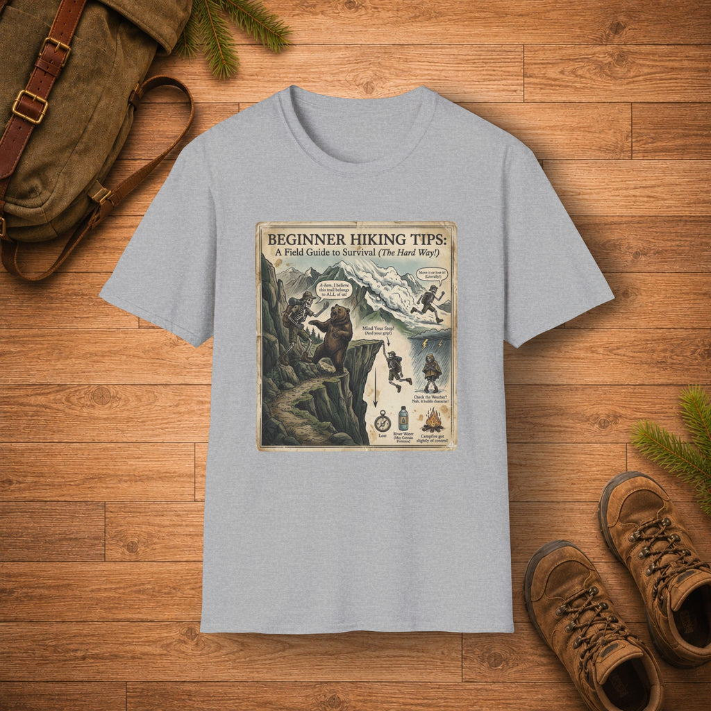 Beginner Hiking Tips T‑Shirt