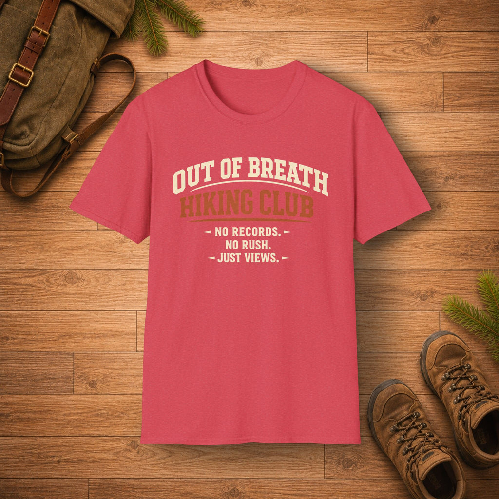 Out of Breath Hiking Club T-Shirt