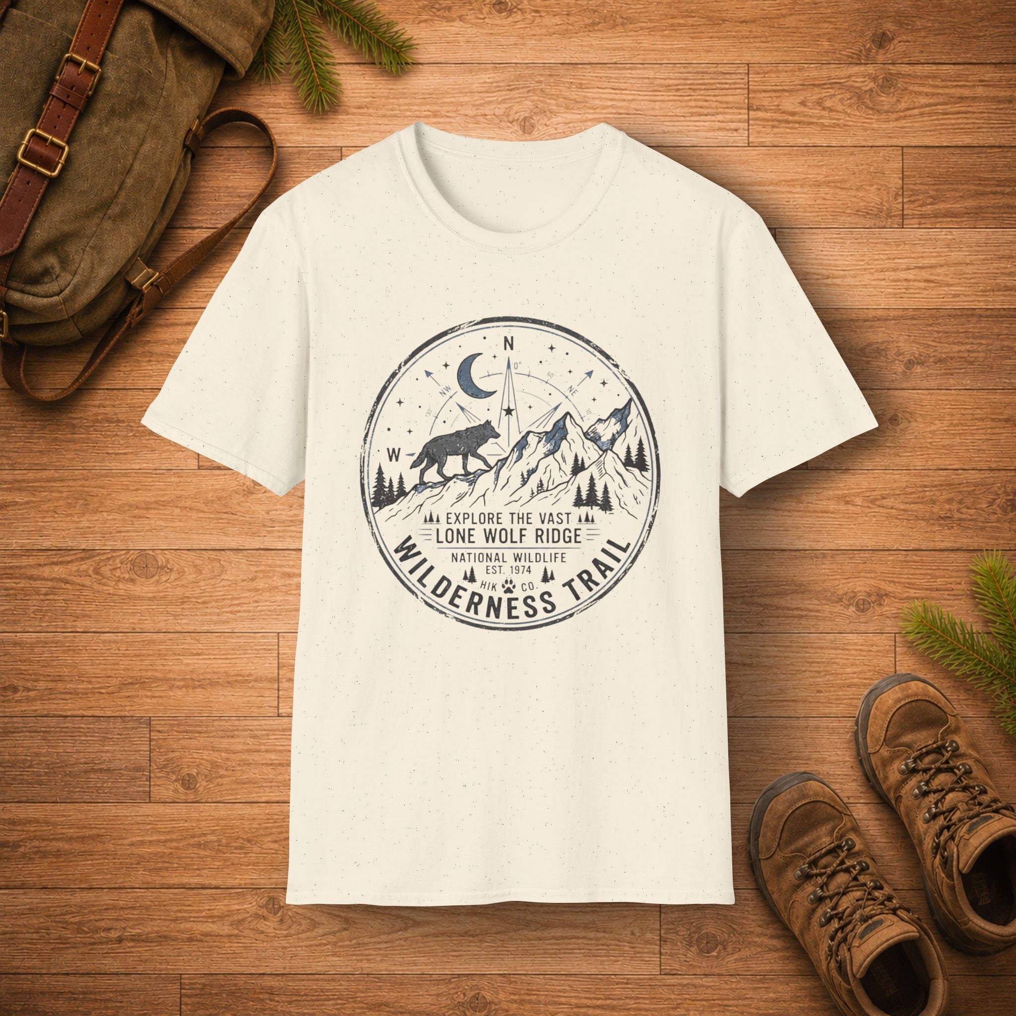 Wolf Wilderness Trail T‑Shirt
