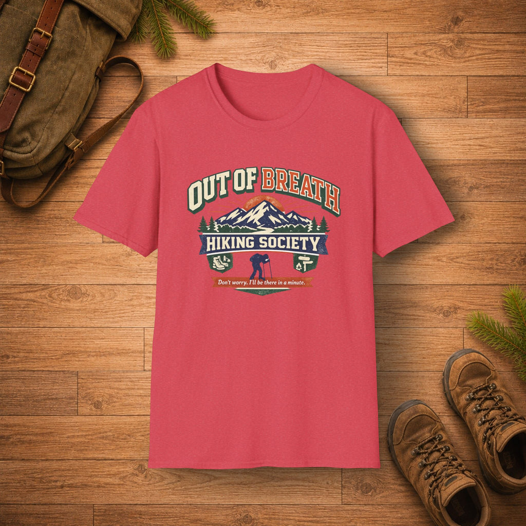 Out Of Breath, Hiking Society T-Shirt