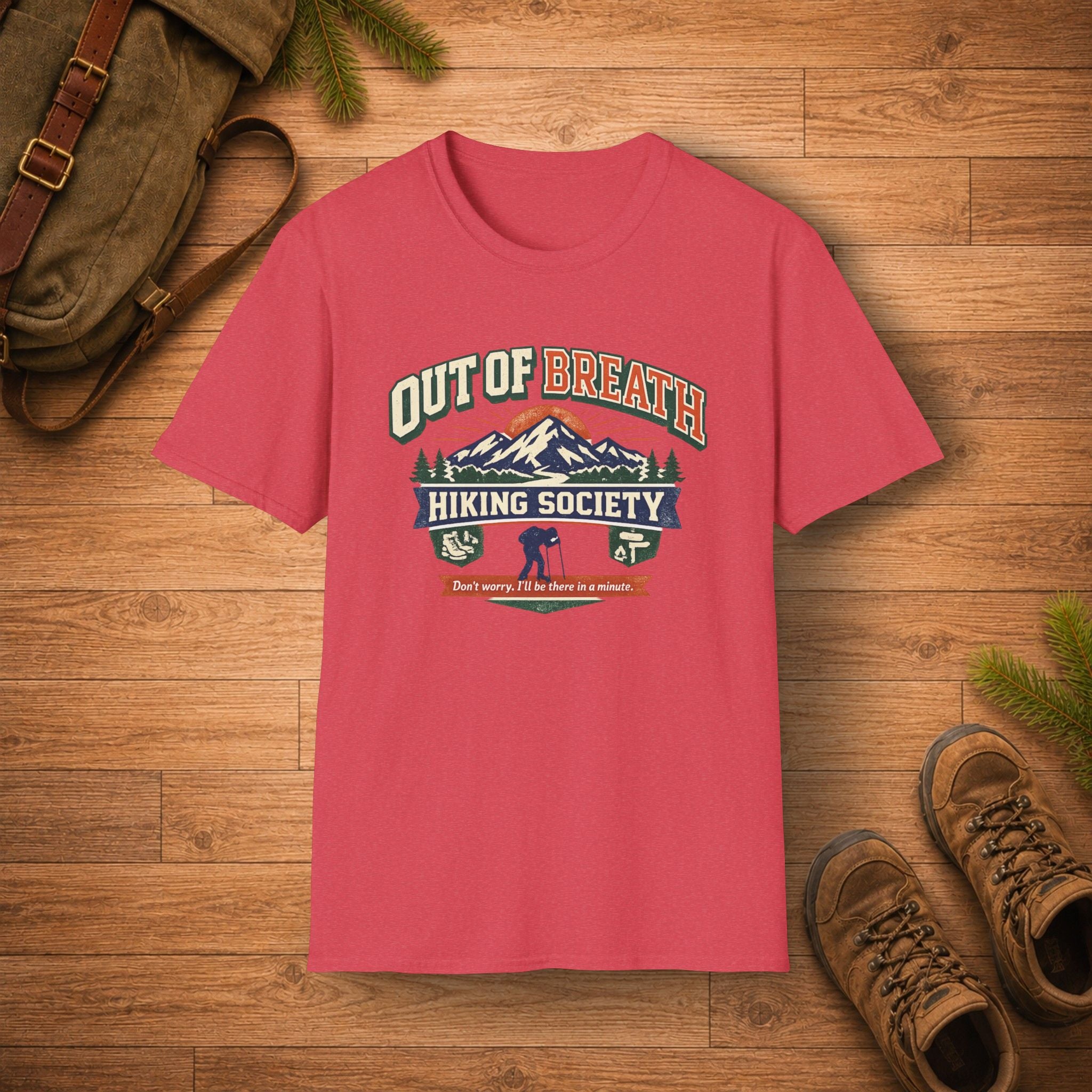 Out Of Breath, Hiking Society T-Shirt