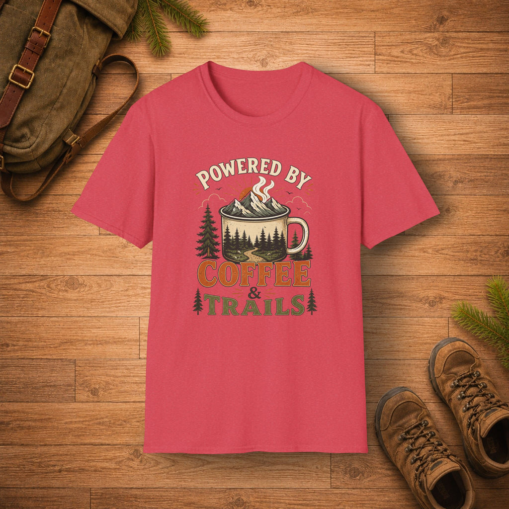 Powered By Coffee & Trails T-Shirt