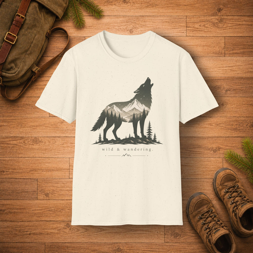 Wild & Wandering Wolf T-Shirt
