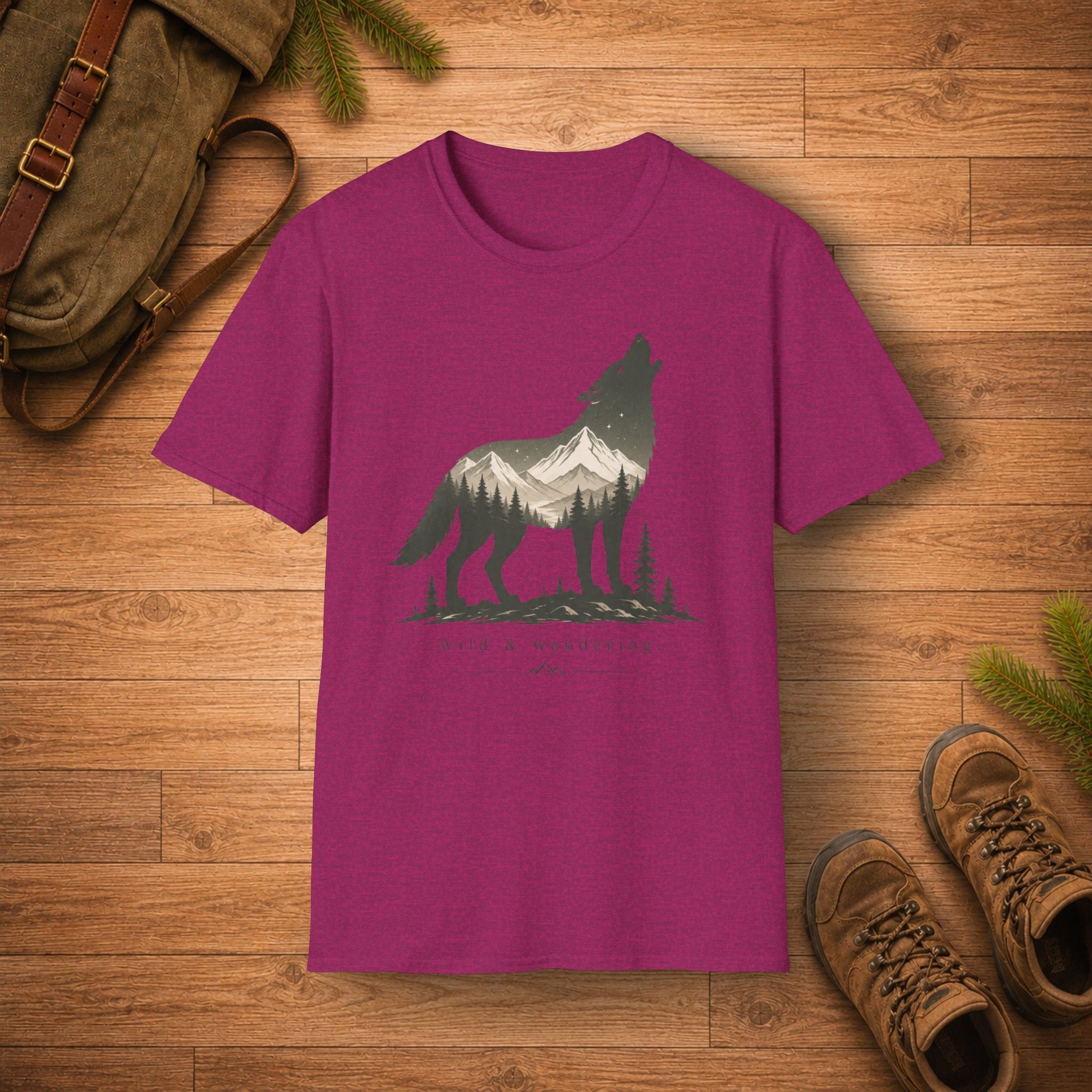Wild & Wandering Wolf T-Shirt