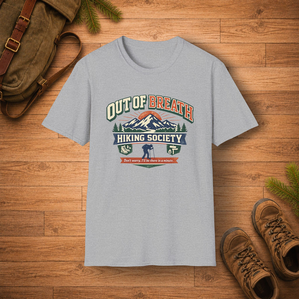 Out Of Breath, Hiking Society T-Shirt