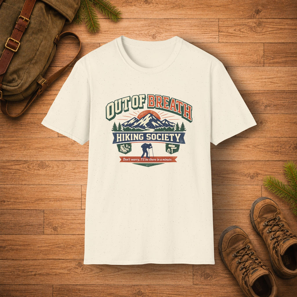Out Of Breath, Hiking Society T-Shirt