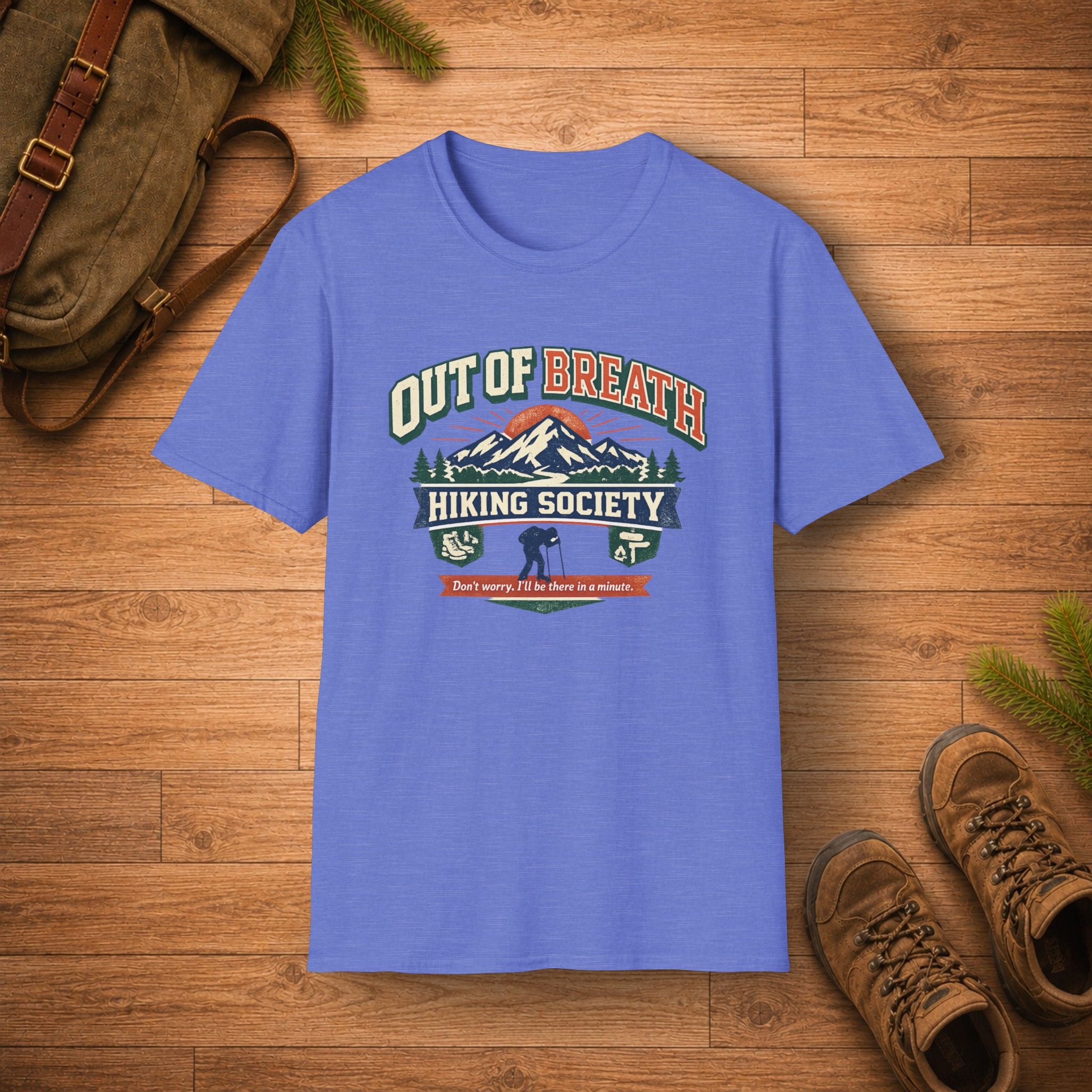Out Of Breath, Hiking Society T-Shirt