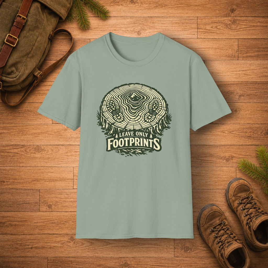 Leave Only FootPrints T‑Shirt