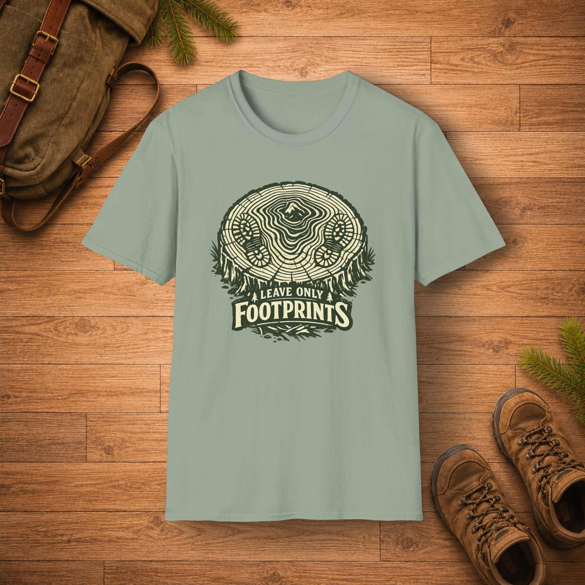 Leave Only FootPrints T‑Shirt
