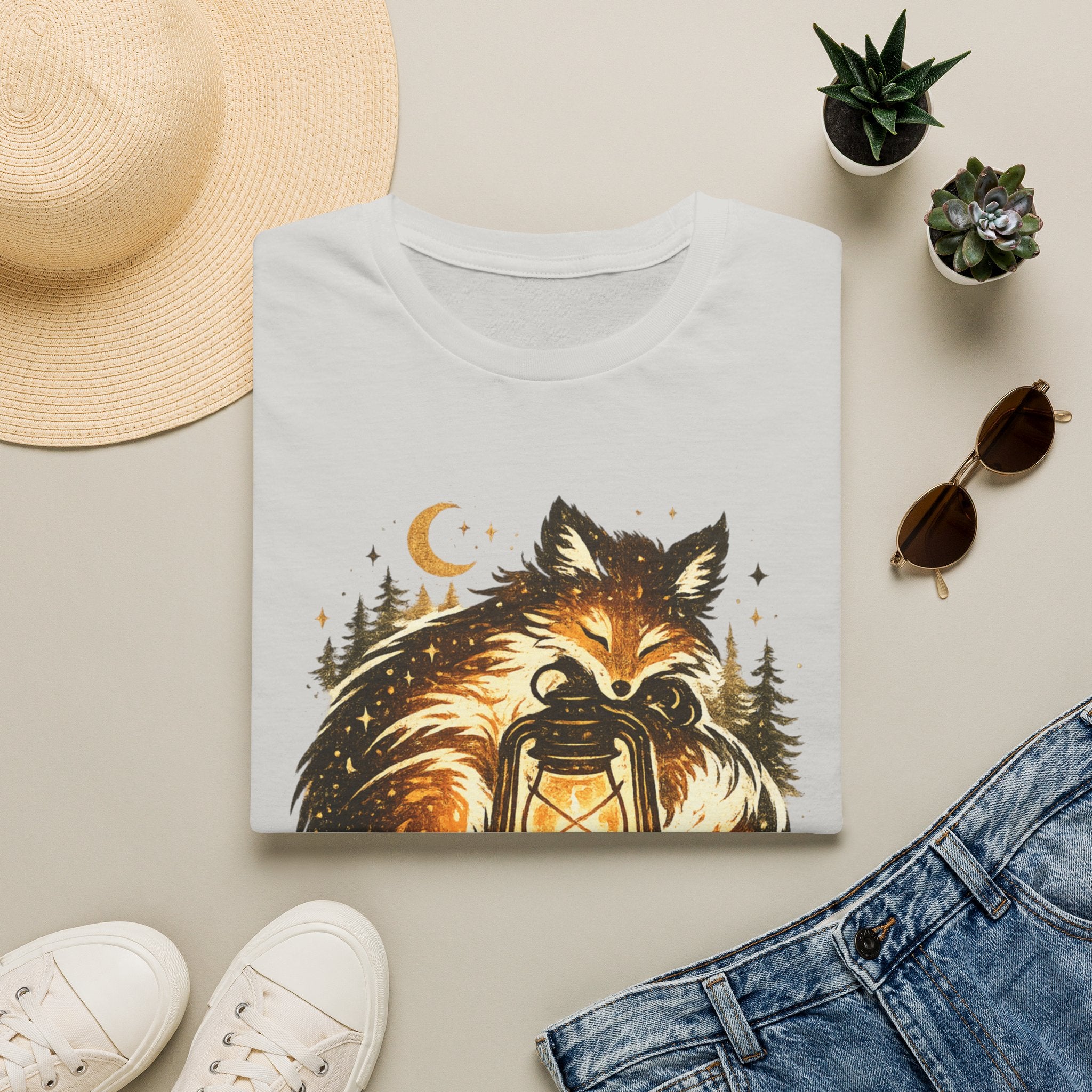 Lantern Fox T-Shirt