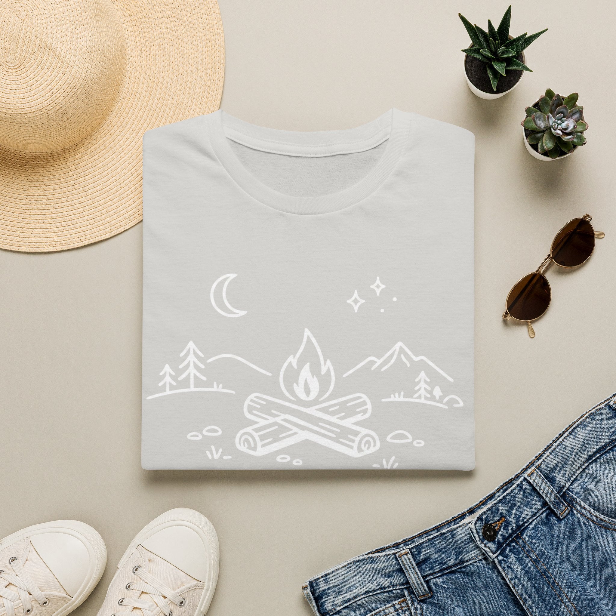 Minimalist Campfire T-Shirt