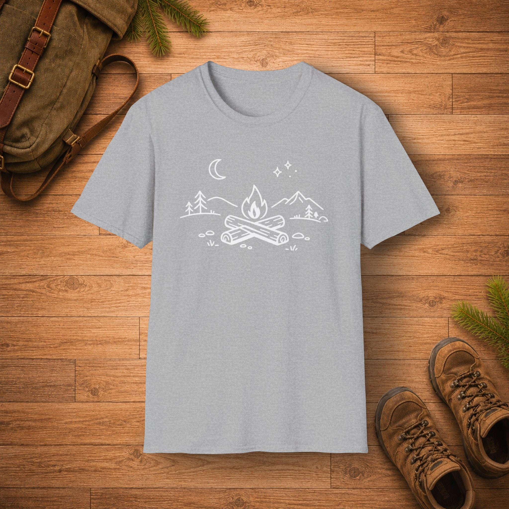 Minimalist Campfire T-Shirt