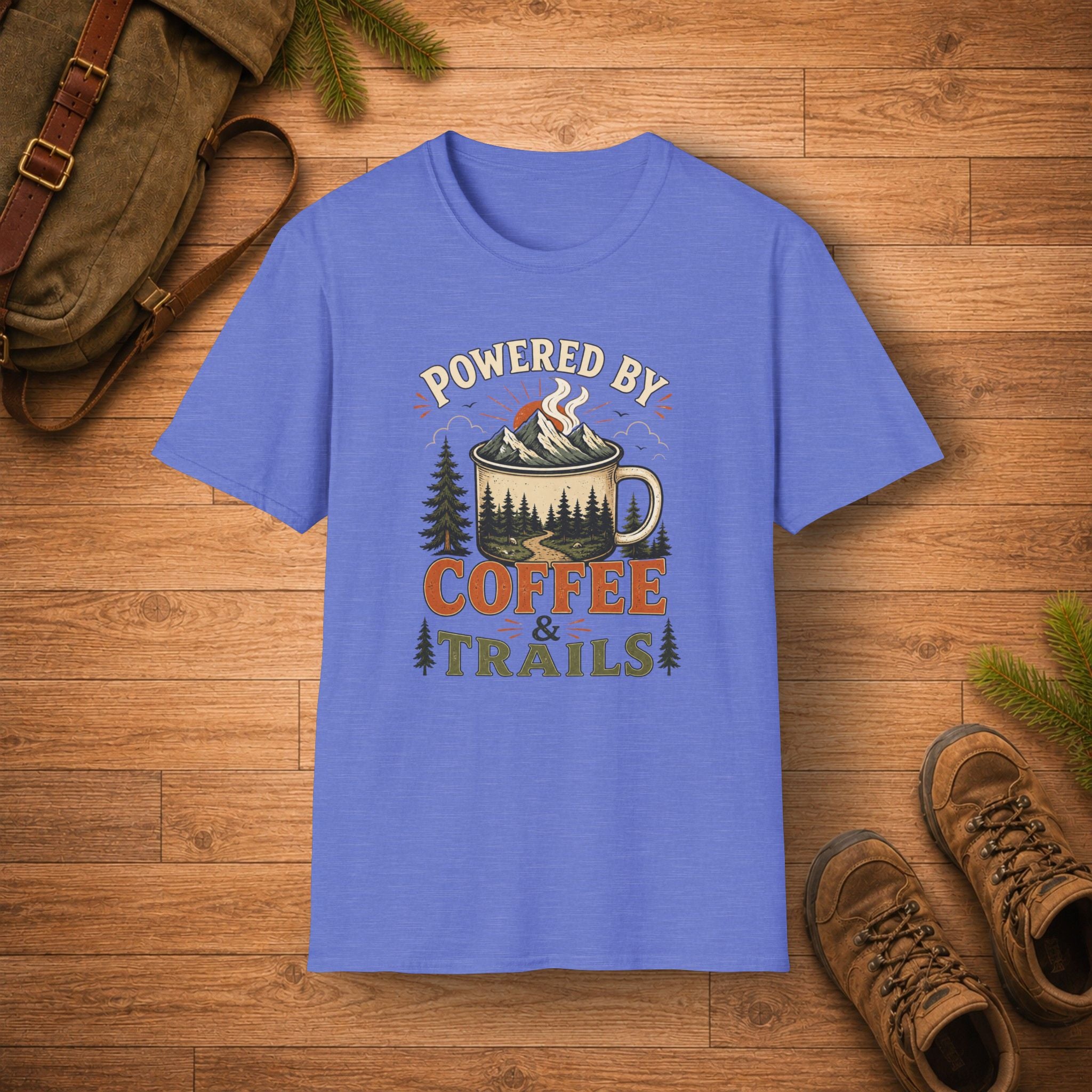 Powered By Coffee & Trails T-Shirt