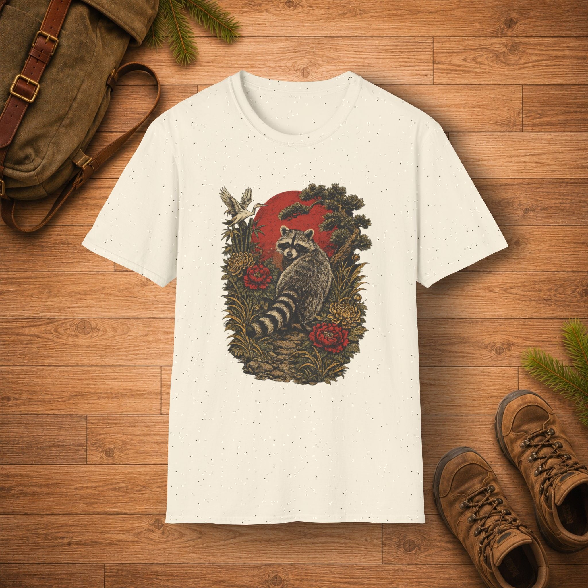 Japanese Raccoon T-Shirt