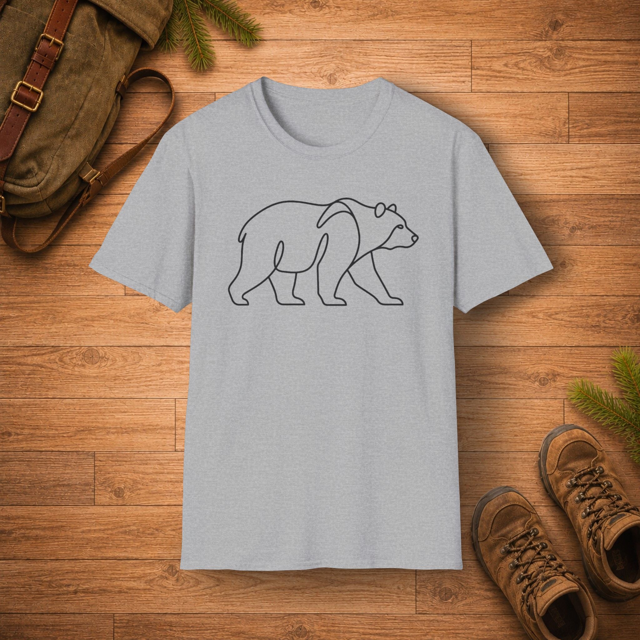 Minimalist Bear T-Shirt
