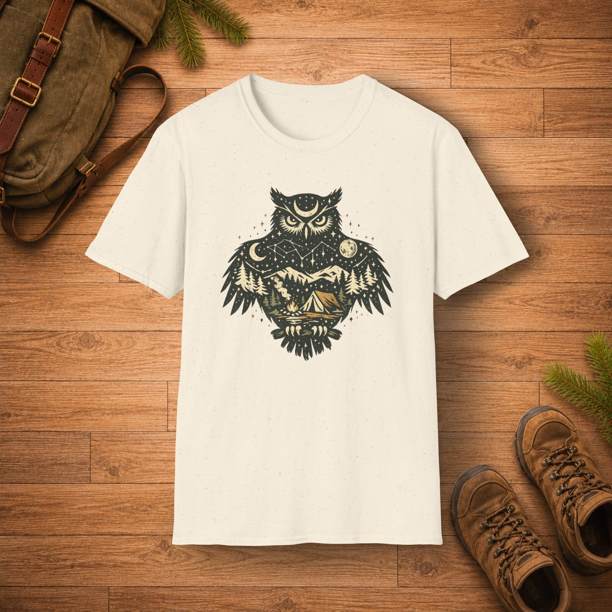 Night Sky Owl T-Shirt