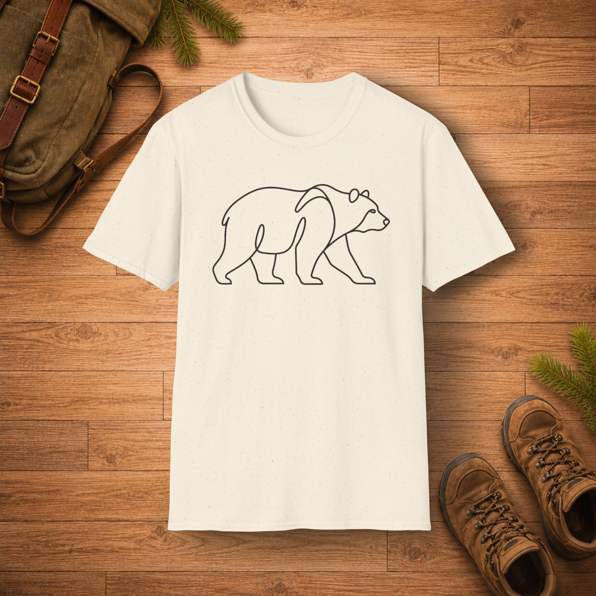 Minimalist Bear T-Shirt